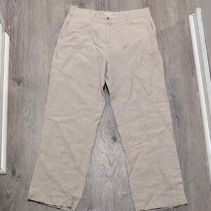 L.L. Bean Women's Linen Classic Fit Petite Pants